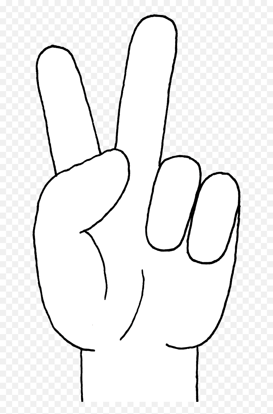 Peace Sign Hand Gesture Clipart - Peace Hand Sign World Png,Peace Hand Sign Png