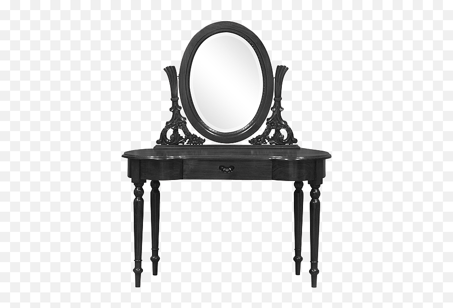 Vanity Transparent Background Png Mart - Black Dressing Table Ikea,Mirror Transparent Background