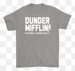 Dunder Mifflin Paper Company Inc The - Active Shirt Png,Dunder Mifflin Logo Png