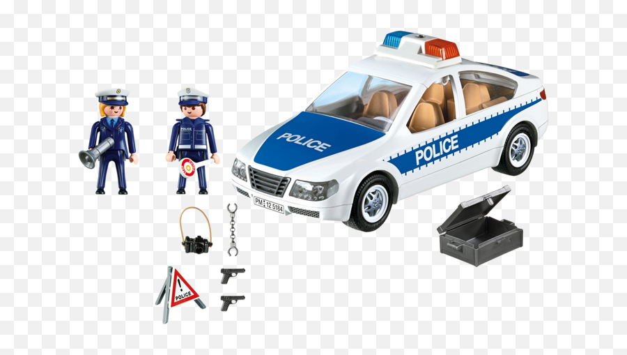 Flashing Lights - Playmobil Police Car 5184 Png,Police Lights Png