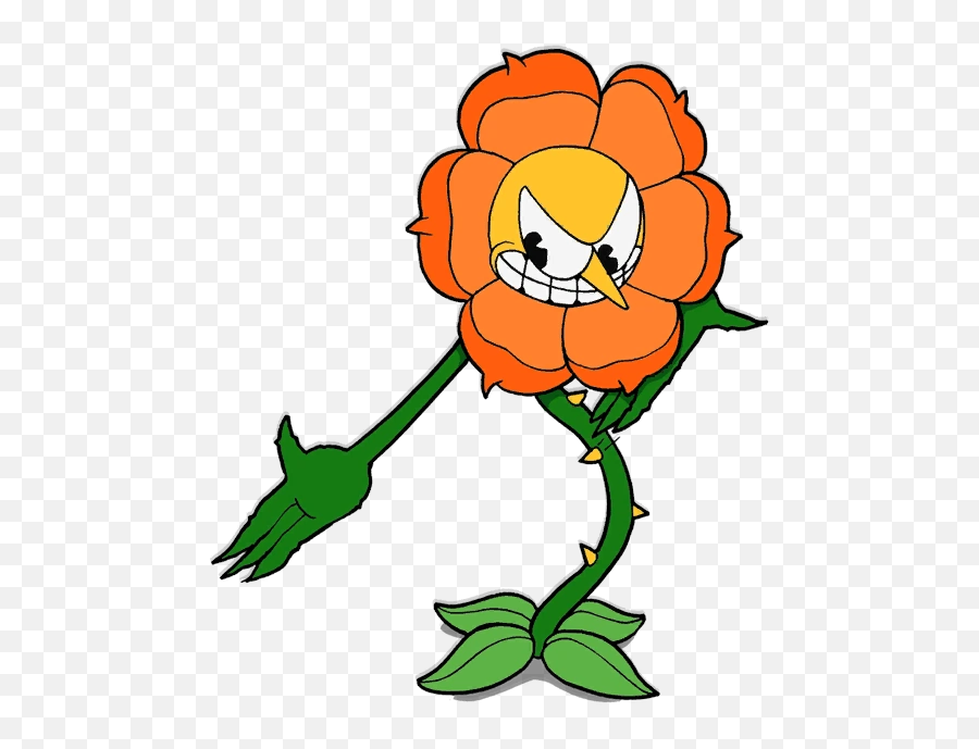 Cuphead Cagney Carnation Png - Cuphead Bosses Png,Carnation Png