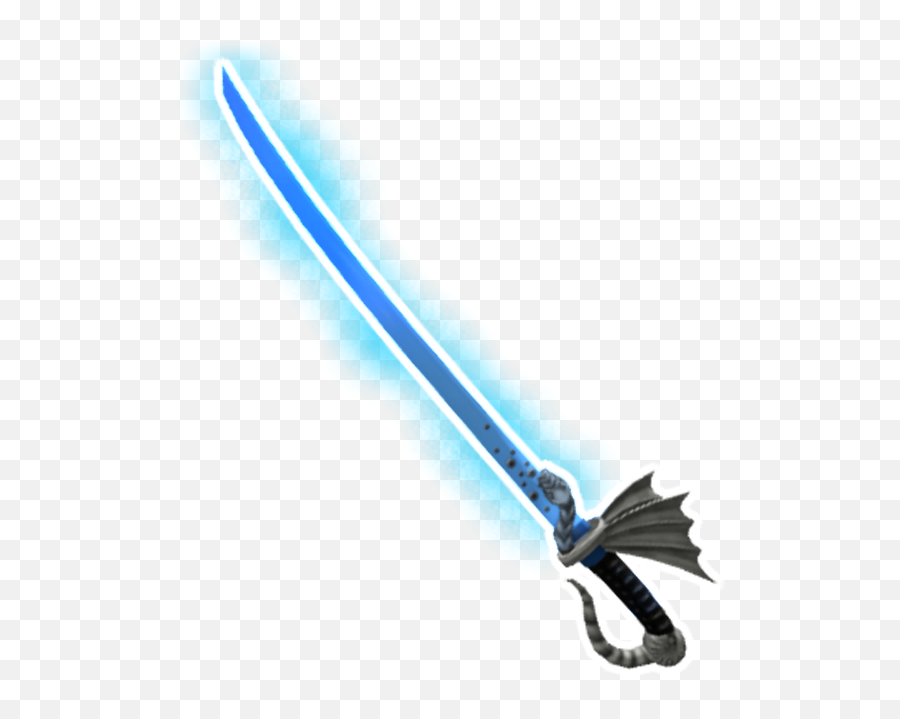 True Blue Dragon Katana - True Blue Dragon Katana Rpg Simulator Png,Katana Png