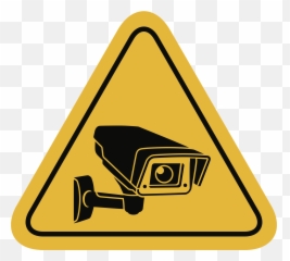 Closed - circuit Television Surveillance Video Cameras Yellow Security Icon png