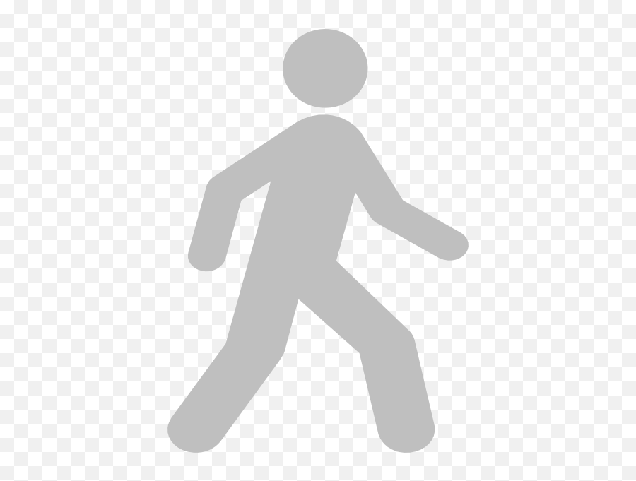 Walking Man Black Clip Art - Walking Person Clipart Png,Walking Person Png