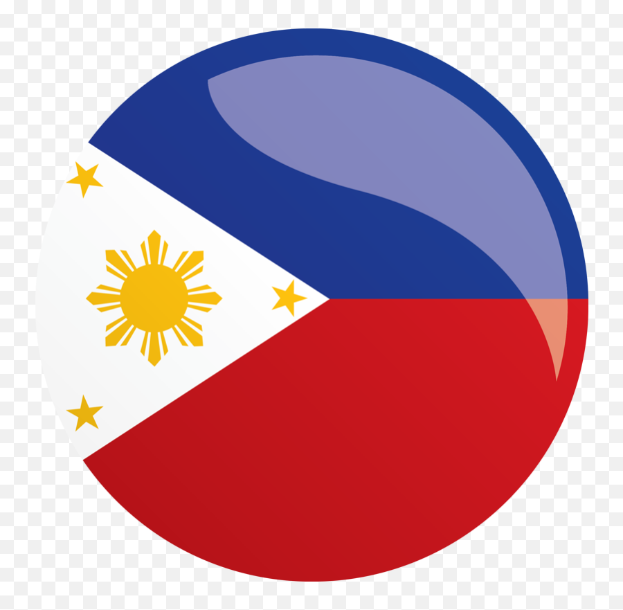 Philippine Flag Icon Png Clipart - Philippine Flag Icon Png,Filipino Flag Png