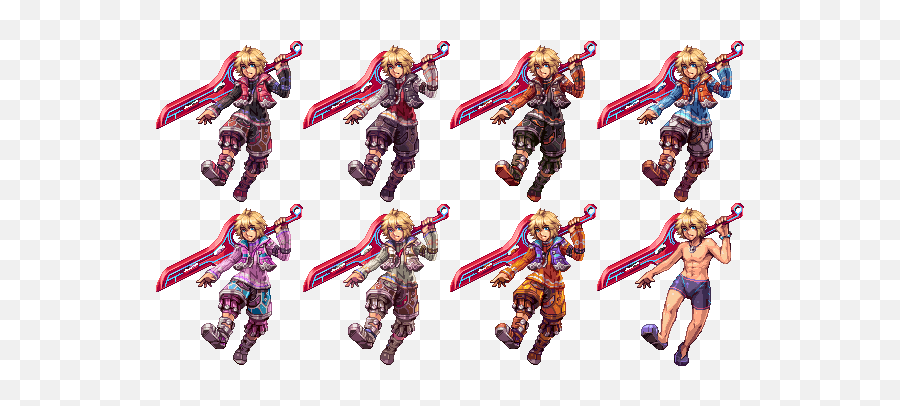 Download Shulk Is Really - Shulk Pixel Art Png,Shulk Png