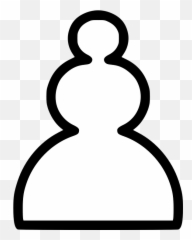 Chess Rook Meeple - White Chess Pawn Png,Meeple Png