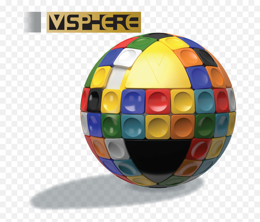 3d Sliding Spherical Puzzle - V Cube Sphere Png,3d Sphere Png