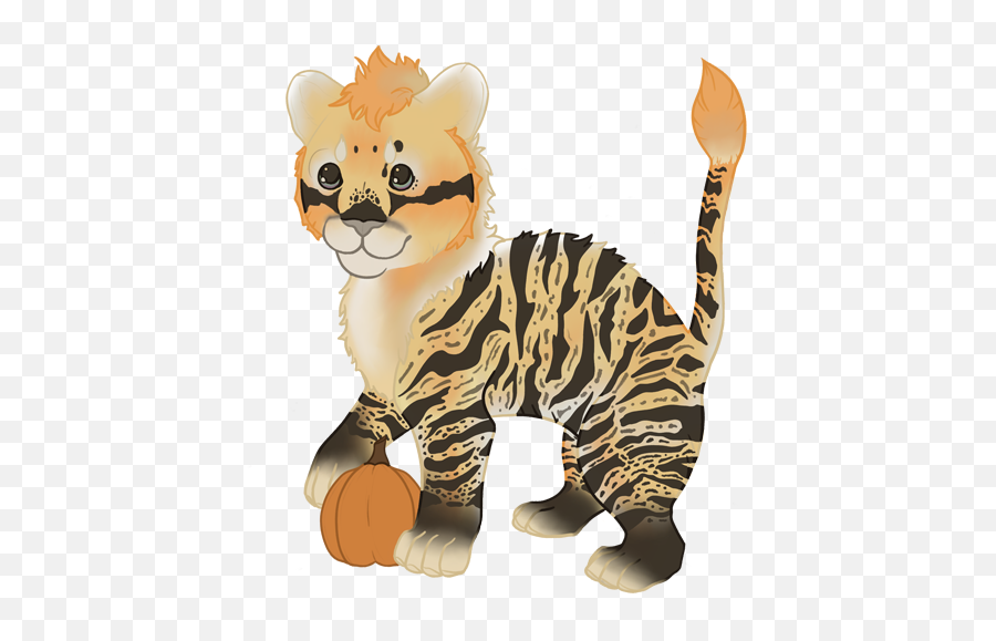 Lion Chibi Recolors Open Lioden - Animal Figure Png,Cappy Png