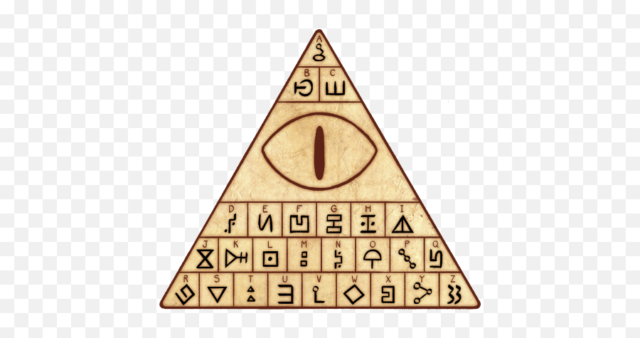 Gravity Falls Bill Cipher - Gravity Falls Cipher Decoder Png,Bill Cipher Png