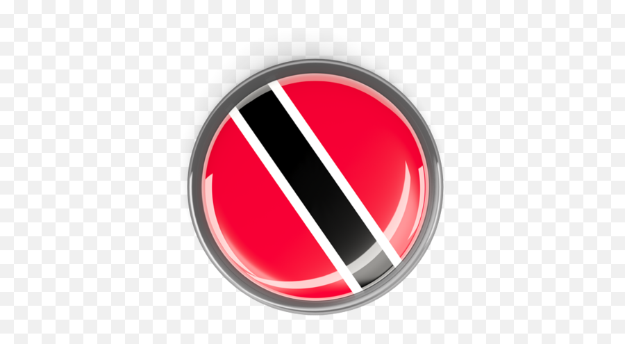 Trinidad And Tobago Flag Circle - Trinidad Icon Circle Png,Trinidad Flag Png