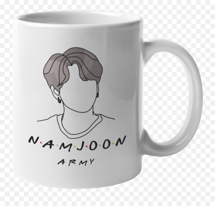 Cute Namjoon Army Korean Or K Pop Anime Icon Coffee U0026 Tea Mug Merch 11oz - Walmartcom Good Morning Bestie Mug Png,Icon Scrubs