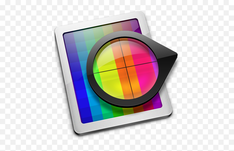 7 Color Word Icon Images - Computer Png,Color Picker Icon