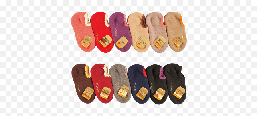 Wear A Clam Pile Socks Ladiesu0027 Room Plain Fabric 1000 Yen - Slipper Png,Pile Of Gold Png