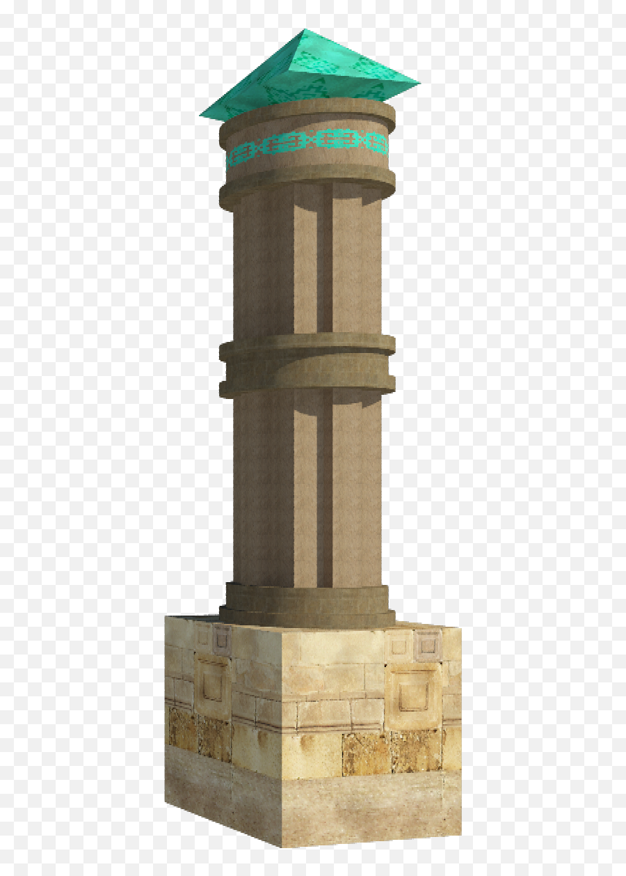 I Replicated One Of Glowing Pillar Models From The Gaia - Cylinder Png,Sonic Unleashed Icon