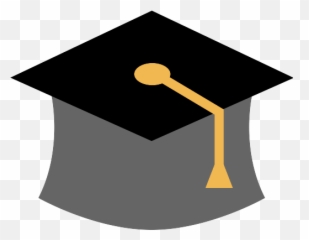 Graduation Hat Front View Vector Svg - Ceremony png