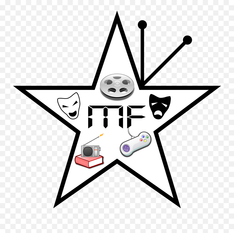 Mediafranchise Wpicon - Blue Outline Star Clipart Png,Addams Family Icon