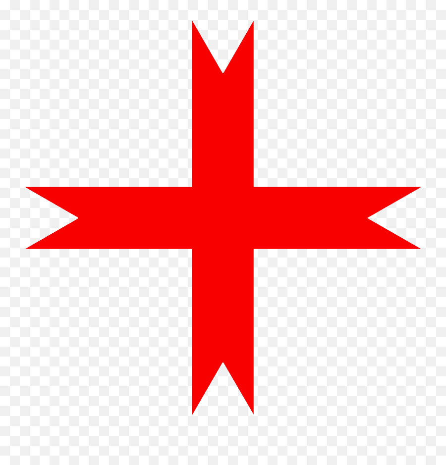 The Ancient Symbol Of Knights Templaru0027s Red Cross - Knights Templar Cross Png,Red X Mark Transparent Background