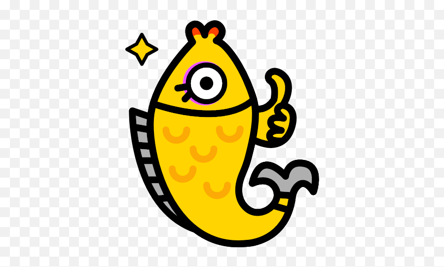 Small Yellow Croaker Vector Icons Free Download In Svg Png - Happy,Happy Squid Icon