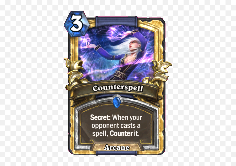 Counterspell - Hearthstone Wiki Counterspell Hearthstone Png,Unimportant Work Icon