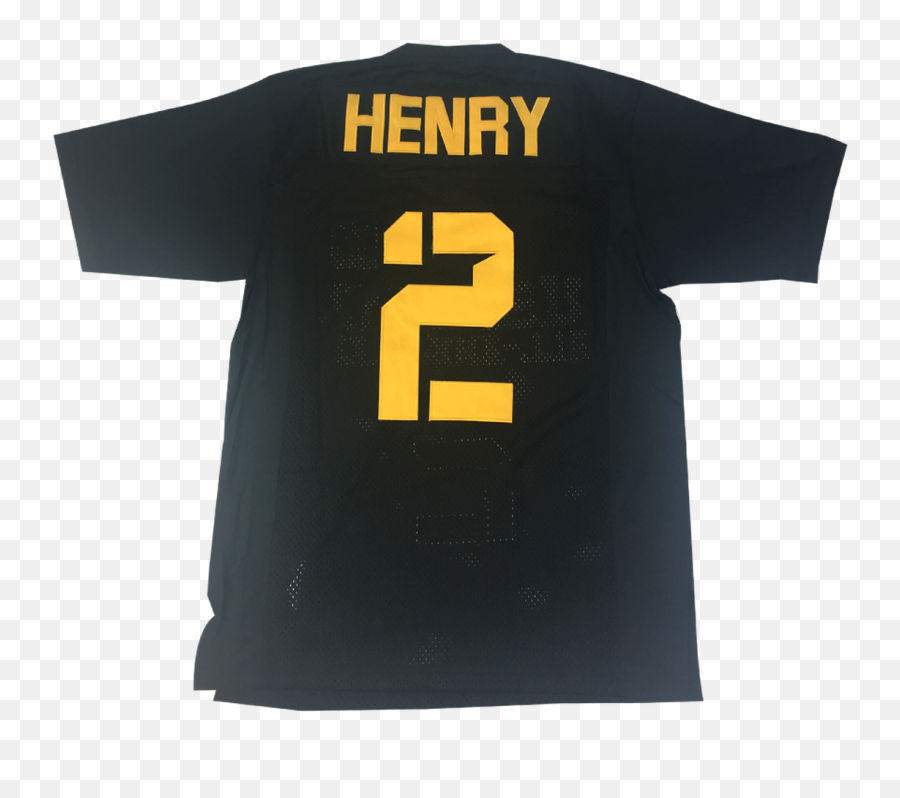 Derrick Henry All American Black Football Jersey - Headgear Short Sleeve Png,Bundy: An American Icon
