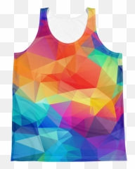 Show All Tagged Allover Tank Top - Swish Embassy Sleeveless png