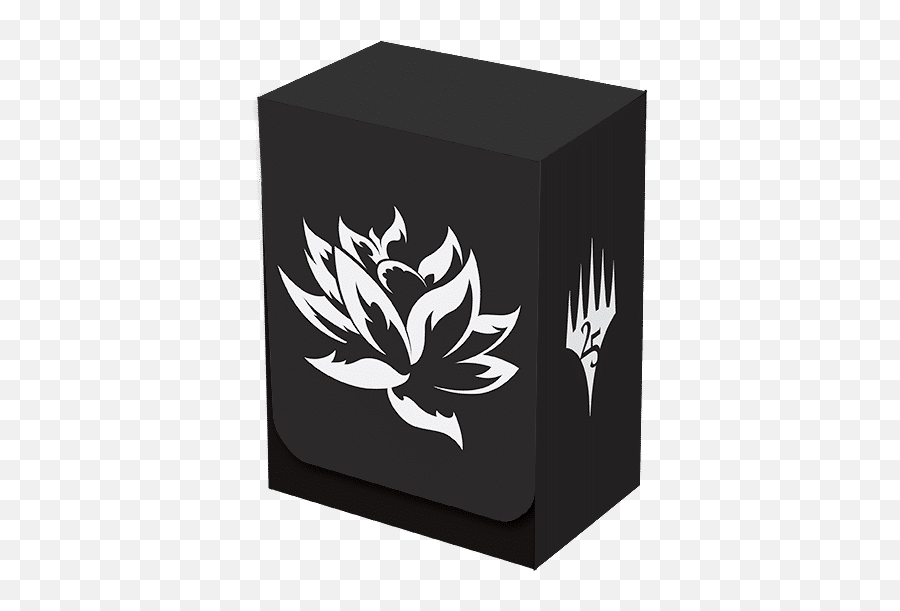 25th Anniversary Lotus Deck Box - Black Lotus Mtg Deck Png,Planeswalker Icon