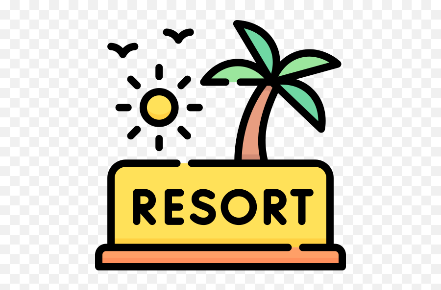 Resort - Free Holidays Icons Weather Icon Set Gif Png,Spring Break Icon