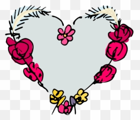 Library Of Doodle Heart Png - Transparent Doodle Heart Clipart,Heart Doodle Png