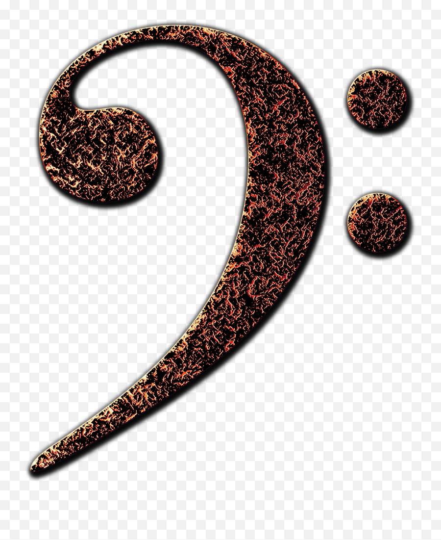 Bass Clef Music Icon Free Image Download - Clef Png,Music Icon Black And White
