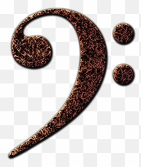Bass Clef Music Icon Free Image Download - Clef Png,Music Icon Black And White