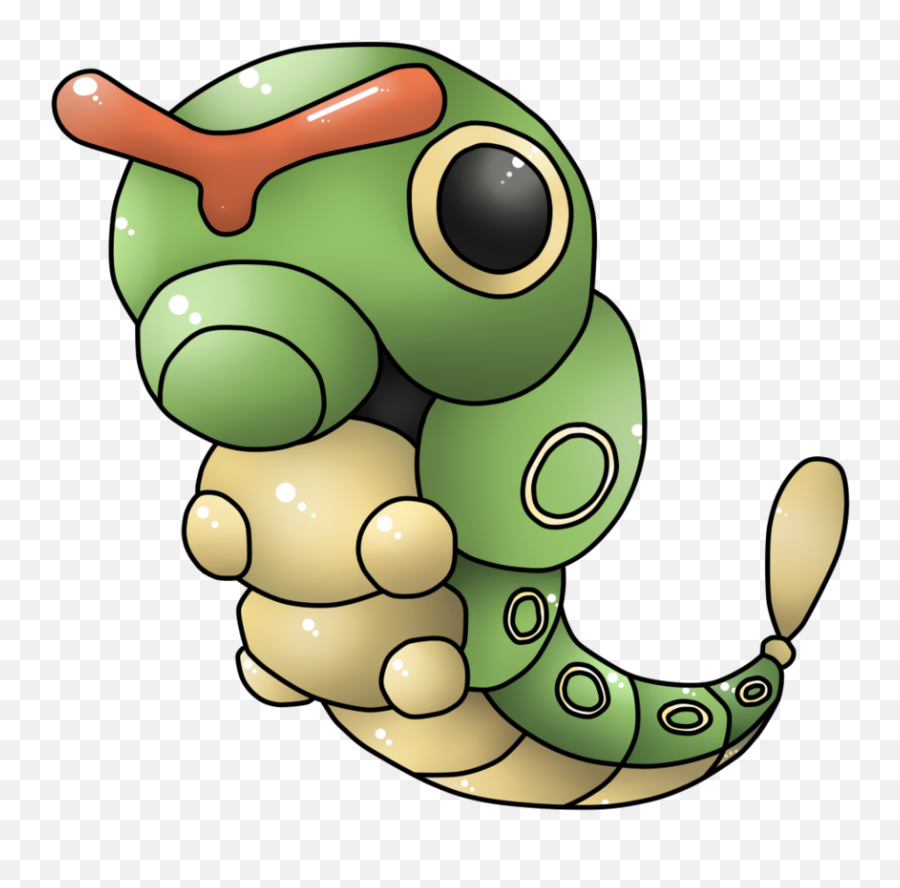 Transparent Png Image - Caterpie Pokemon Pngt,Butterfree Png