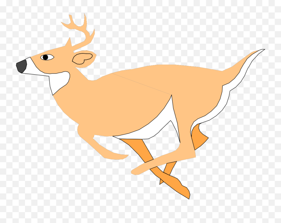 Leaping Deer Cartoon Png Svg Clip Art For Web - Download Deer Running Clipart Gif,Barbara Palvin Gif Icon