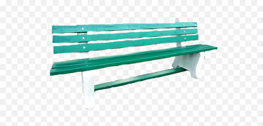 Concrete Park Bench Green - Concrete Park Bench Form Png,Park Bench Png