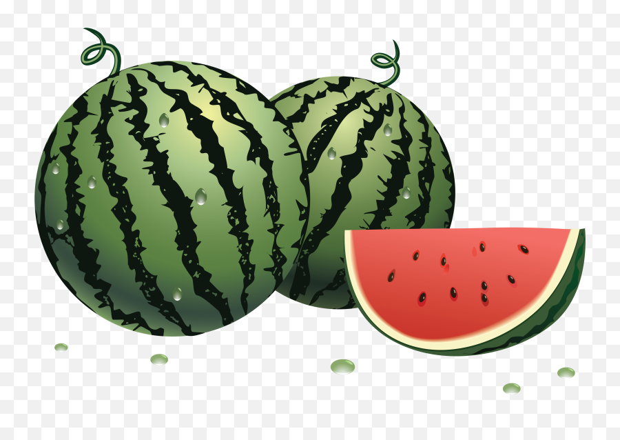 Library Of Watermelon Peaches Berries Png Royalty Free Stock - Watermelons Clipart,Berries Png