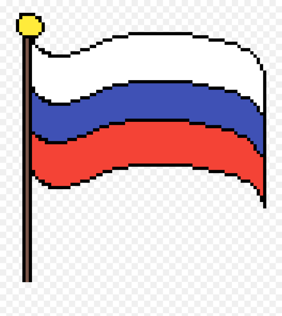 Russian Flag - Pride Flag Pixel Art Png,Russian Flag Png