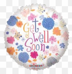 Get Well U2013 Pastel Flowers 18u2033 - Birthday png
