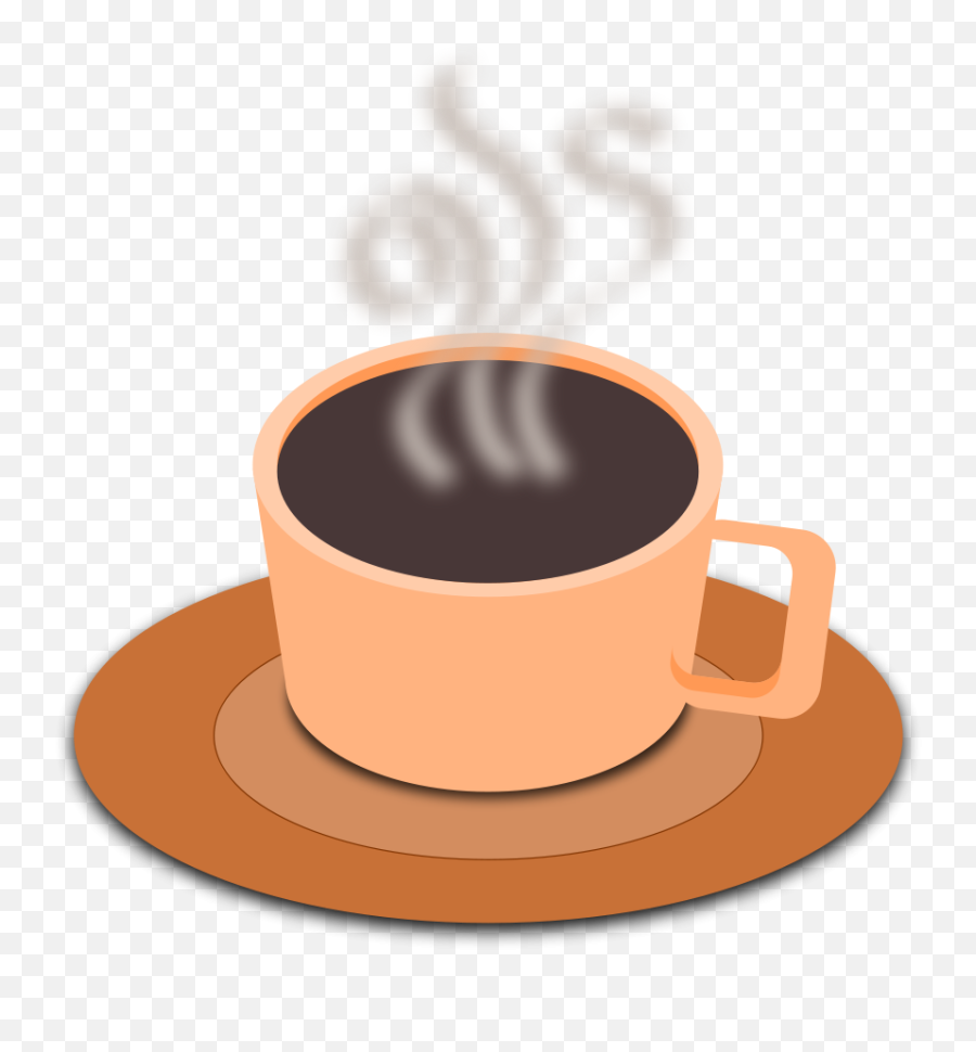 Image Of Hot Coffee Clipart - Hot Tea Cup Png,Coffee Clipart Png