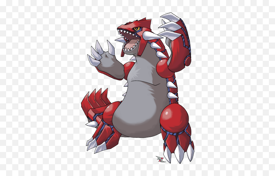 Groudon Transparent Pokemon Emerald - Red Riot My Hero Academia Png,Groudon Png