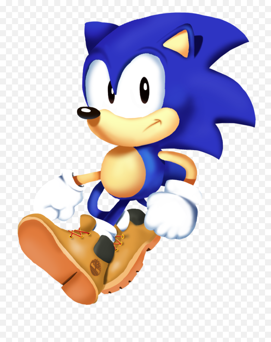 Daves Toons I Told People - Classic Sonic Official Art Png,Transparent Timbs