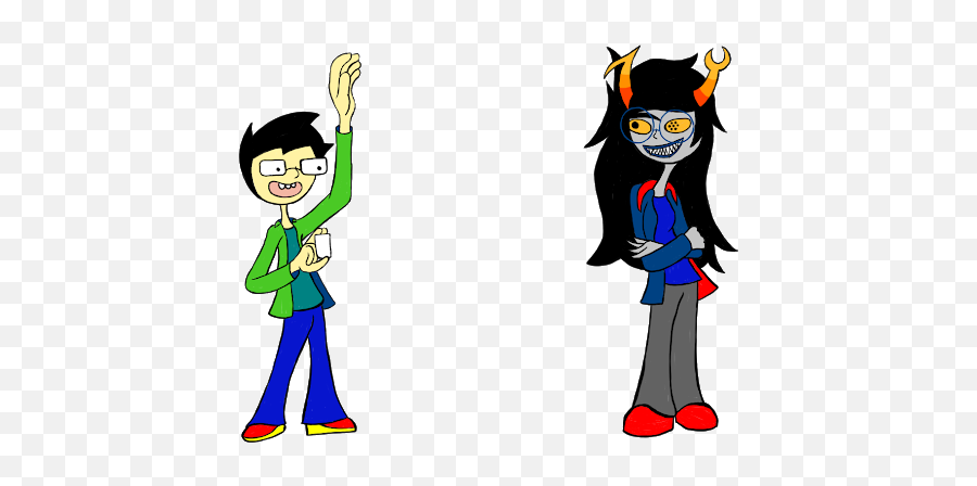 All In The Cards - Chapter 1 Dchorror Homestuck Archive Cartoon Png,Vriska Transparent