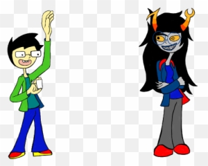 All In The Cards - Chapter 1 Dchorror Homestuck Archive Cartoon Png,Vriska Transparent