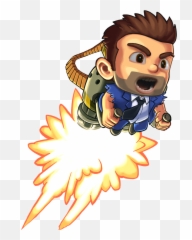 Barry The Movie Jetpackjoyride - Barry From Jetpack Joyride Png,Jetpack Png