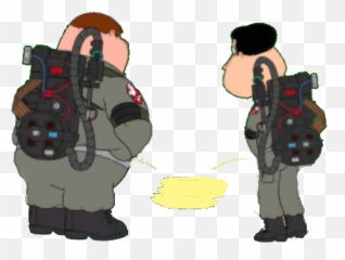 Peter And Quagmire Cross Streams - Cartoon Png,Quagmire Png