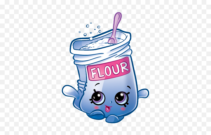 Download Hd Fleur Flour Art - Shopkins Series 6 2 Shopkins Shopkins Flour Png,Shopkins Logo Png