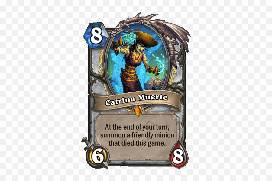 Catrina Muerte - Hearthstone Top Decks Catrina Muerte Png,Catrina Png