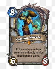Catrina Muerte - Hearthstone Top Decks Catrina Muerte Png,Catrina Png