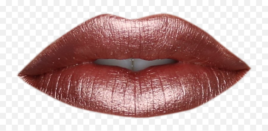 Liquid Lip Metal - Rose Gold Transparent Lips Png,Gold Lips Png