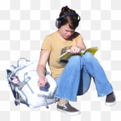 Student Sitting - Students Sitting Png,Students Png