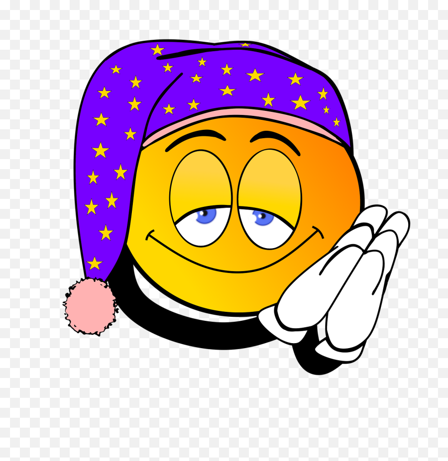 Sleep Smiley Tired - Free Image On Pixabay Good Night Funny Cartoon Png,Night Png